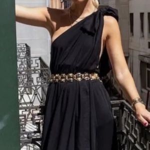 NWT  4-piece Black  $530 Zen Closet (Brazilian designer) Halston Inspired (6/8)